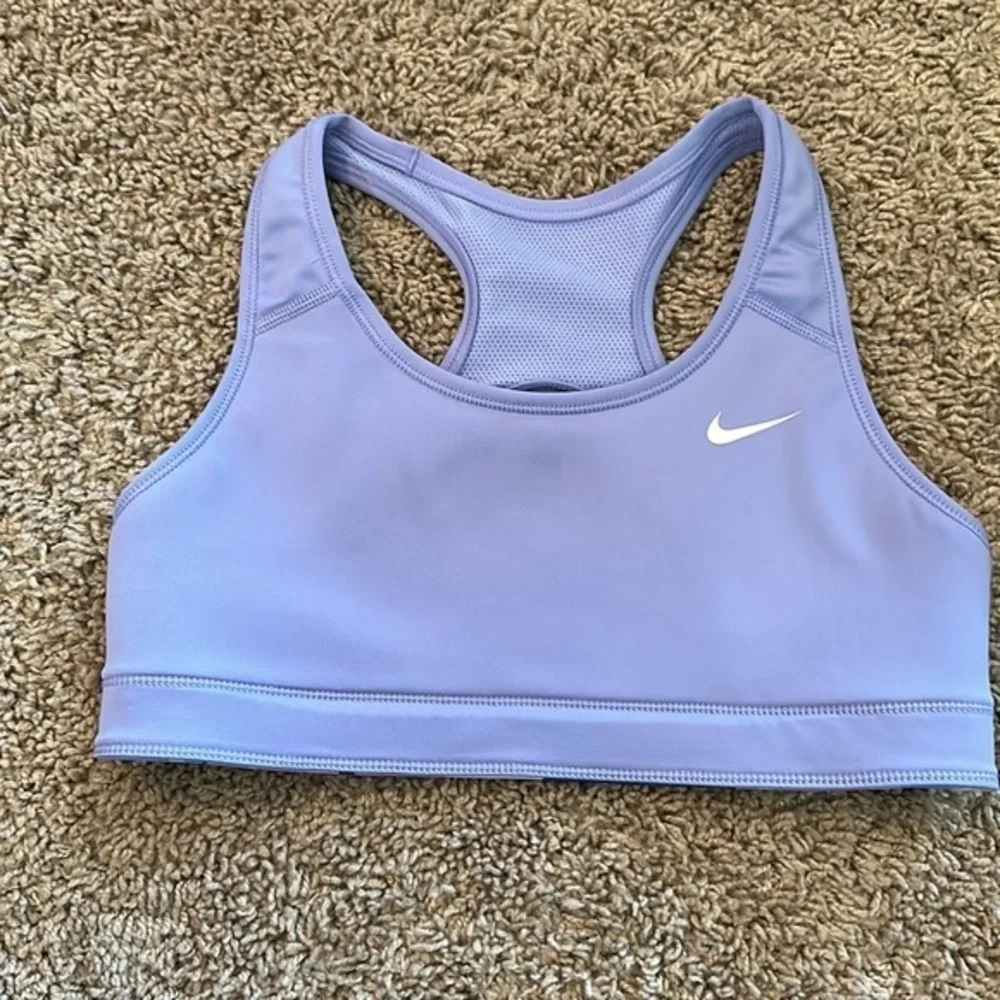 NIKE Girls' Swoosh Camo Print Reversible Sports Bra size Large NWOT